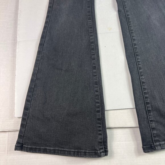 We The Free Jeans Womens 26x31* Jayde High Rise Flare Black Stretch Denim Tag 26 - Picture 4 of 16